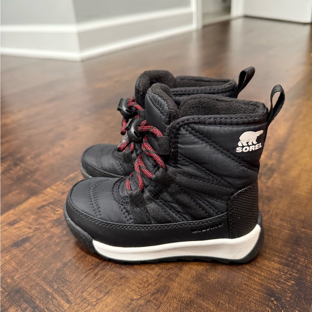 Sorel Toddler Waterproof Insulated Boot - Size 8 (Black)
